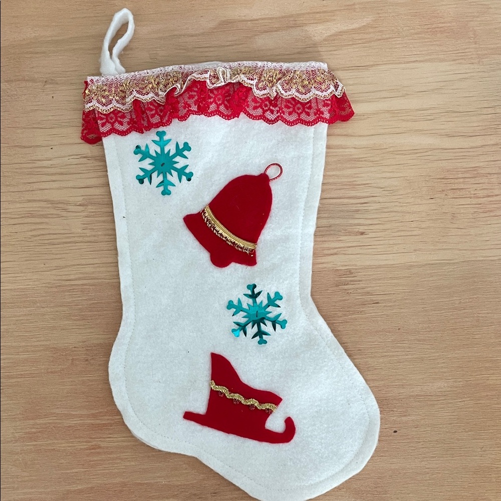 Vintage Felt 1960’s Christmas Stocking